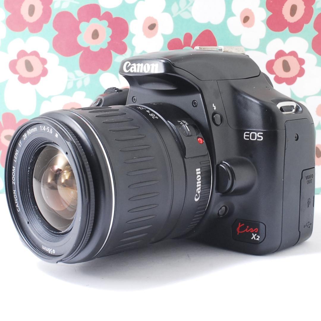❤スマホに転送❤キャノン kiss x2❤届いてすぐに使える❤初心者お勧め