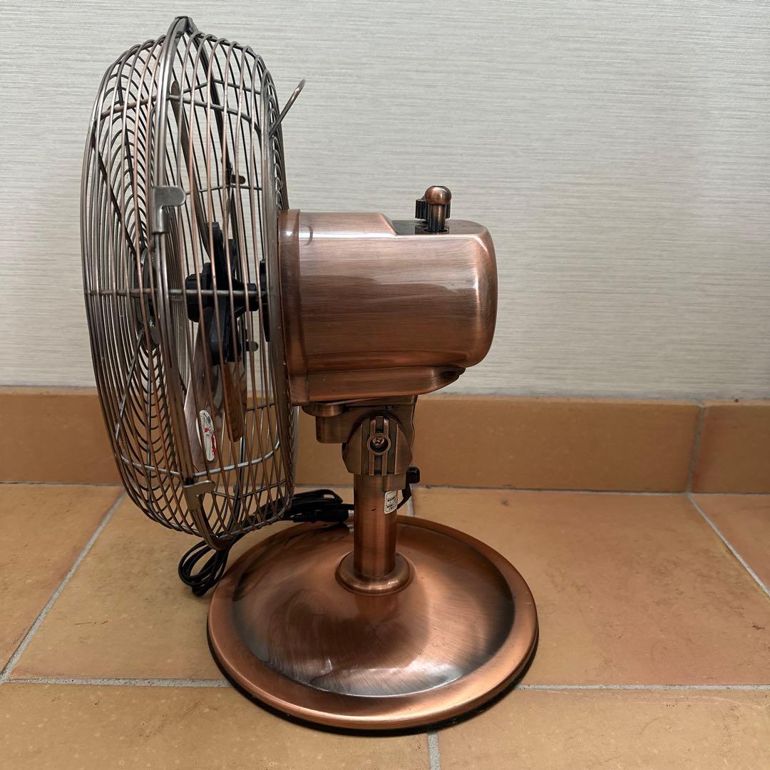 メタル扇風機 ドウシシャ モダン レトロ インテリア - メルカリ
