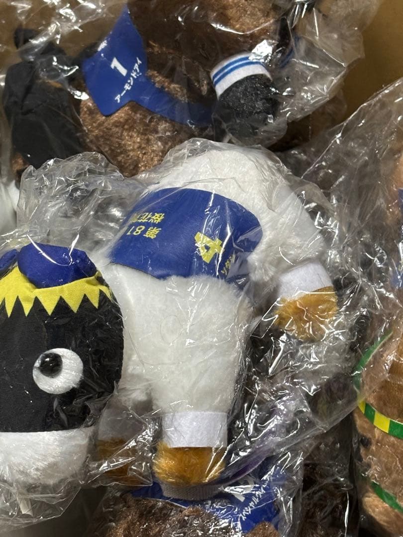 サラブレッドコレクションA&M社製アミューズメント品競馬 競走馬ぬいぐるみセット