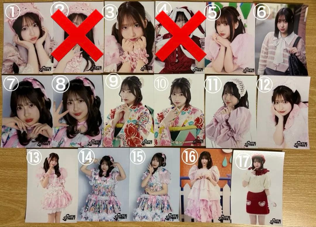 CUTIE STREET きゅーすと　桜庭遥花　トクポ　生写真 🎀🩷新衣装 桜庭遥花🩷🎀 @pa___.ru 2/2(日) 『CUTIE STREET 1st