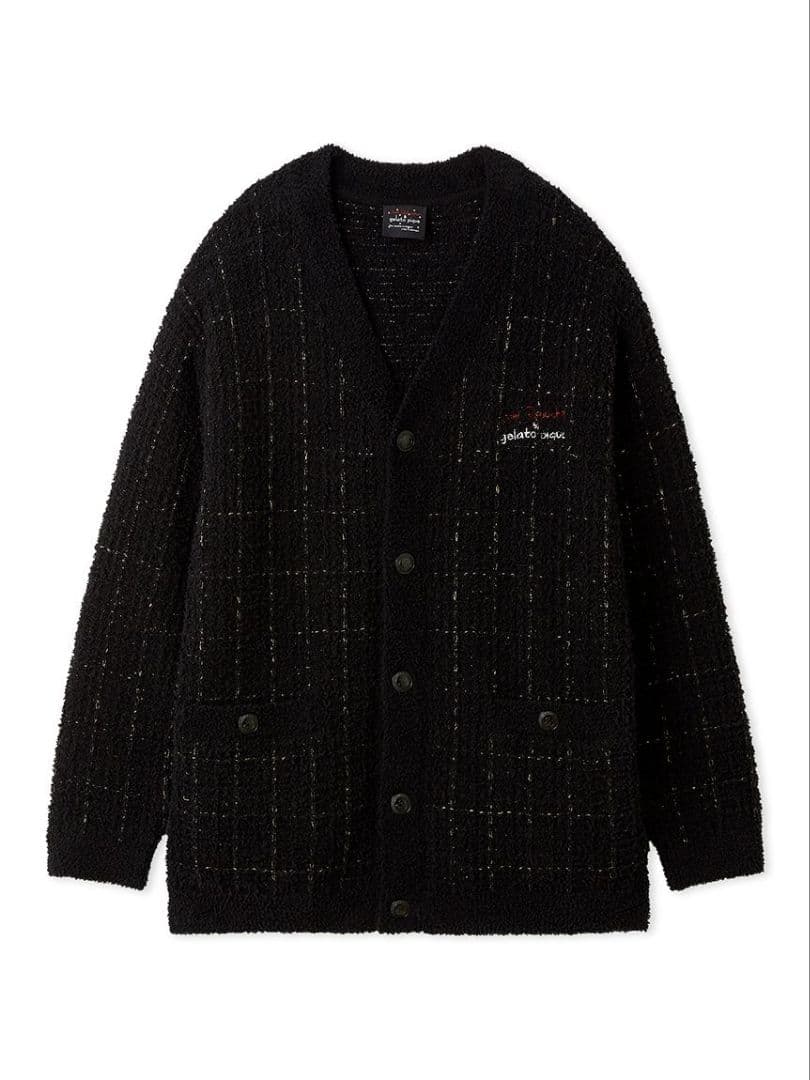 gelato pique【JOEL ROBUCHON】ツイードモコカーディガン JOEL ROBUCHON】【HOMME】ツイードモコカーディガン｜ジェラートピケの