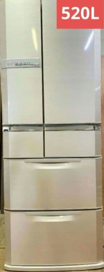 たのメル便　大型冷蔵庫　三菱　520リットル　MITSUBISHI冷蔵庫 三菱（MITSUBISHI） 冷蔵庫(600〜650L) 大型冷蔵庫 6ドア 中だけ