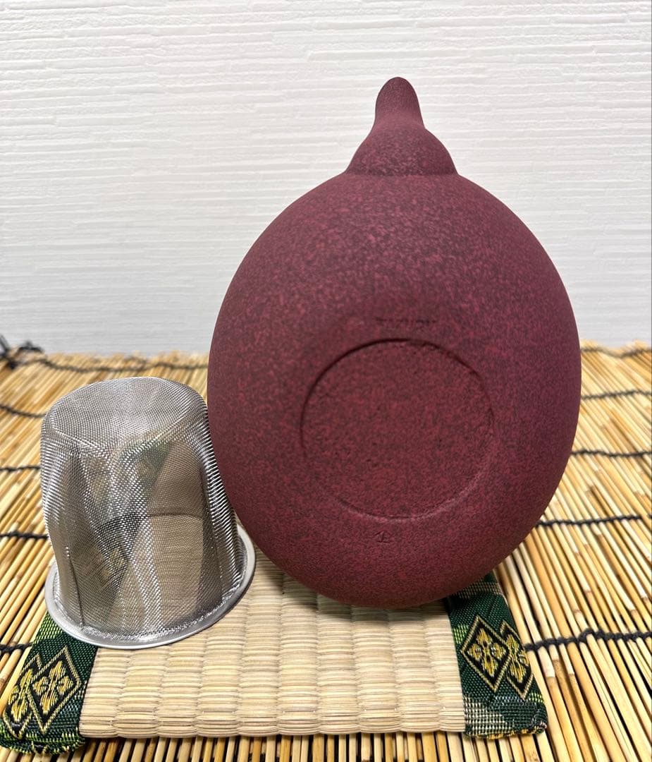 菊地保寿堂 奥山清行デザイン ティーポット ふくS 南部鉄瓶 南部鉄器