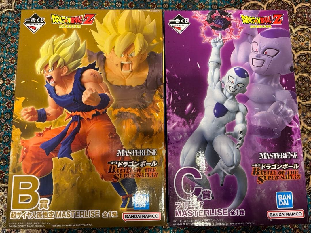 一番くじ　ドラゴンボール　B賞 超サイヤ人孫悟空C賞 フリーザ 下位賞付き