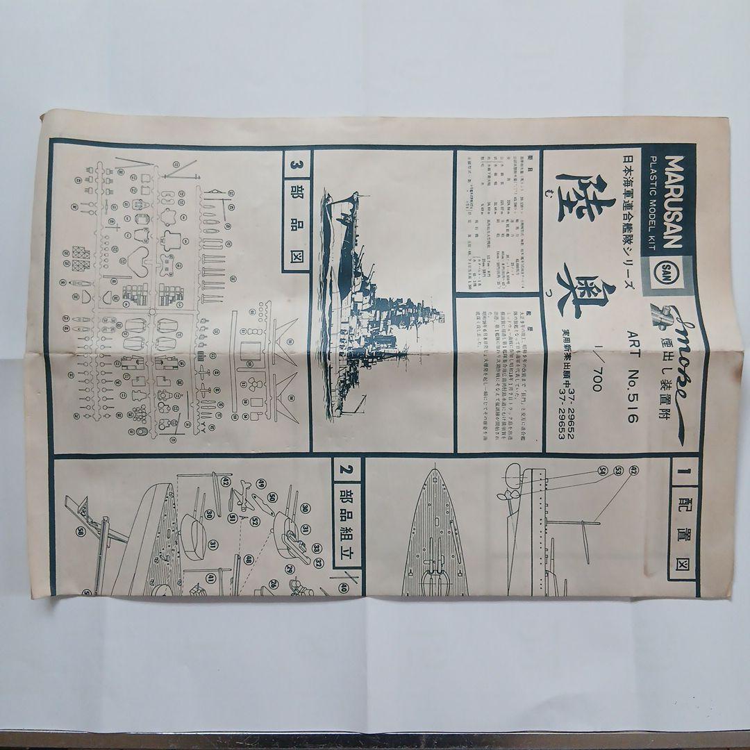 年始セール　マルサン　戦艦　陸奥　煙が出る