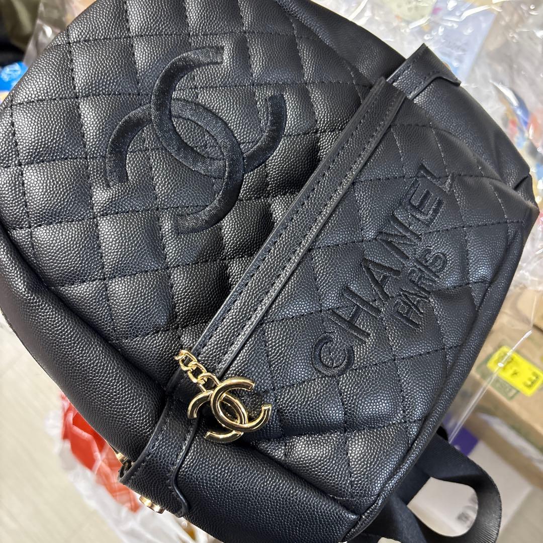 シャネル ノベルティ ブラック リュック バッグ パック 未使用 - メルカリ