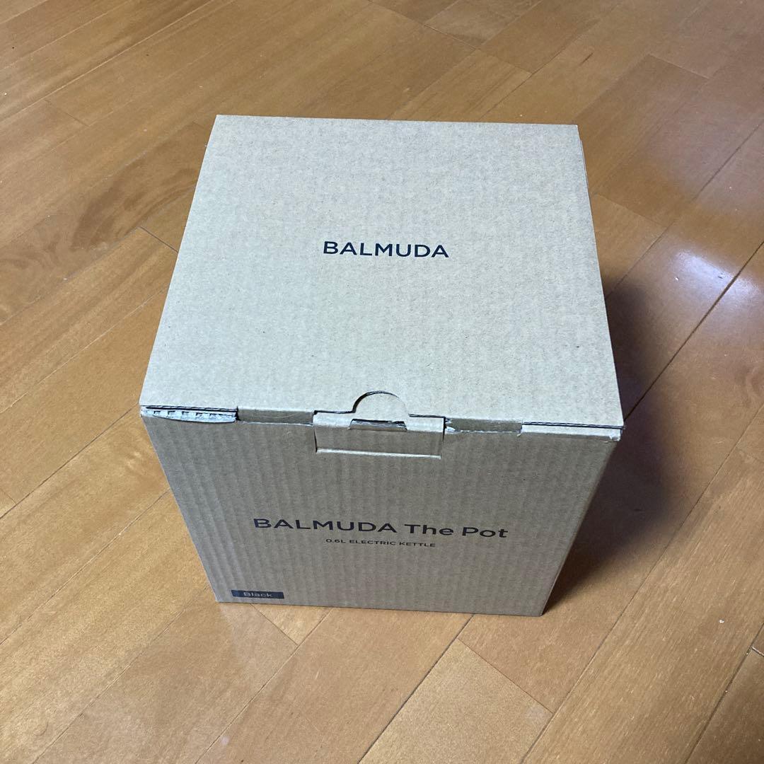 BALMUDA 電気ケトル ブラック 0.6L【美品】