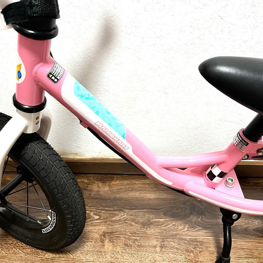 極美品 マリオカート ピーチ姫 キッカーアバンス バランスバイク