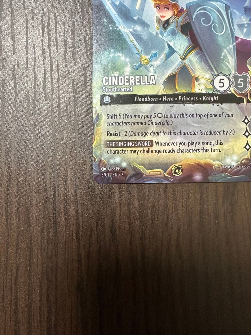 か*ん様 ロルカナ シンデレラ プロモ Lorcana Challenge 海外 - メルカリ