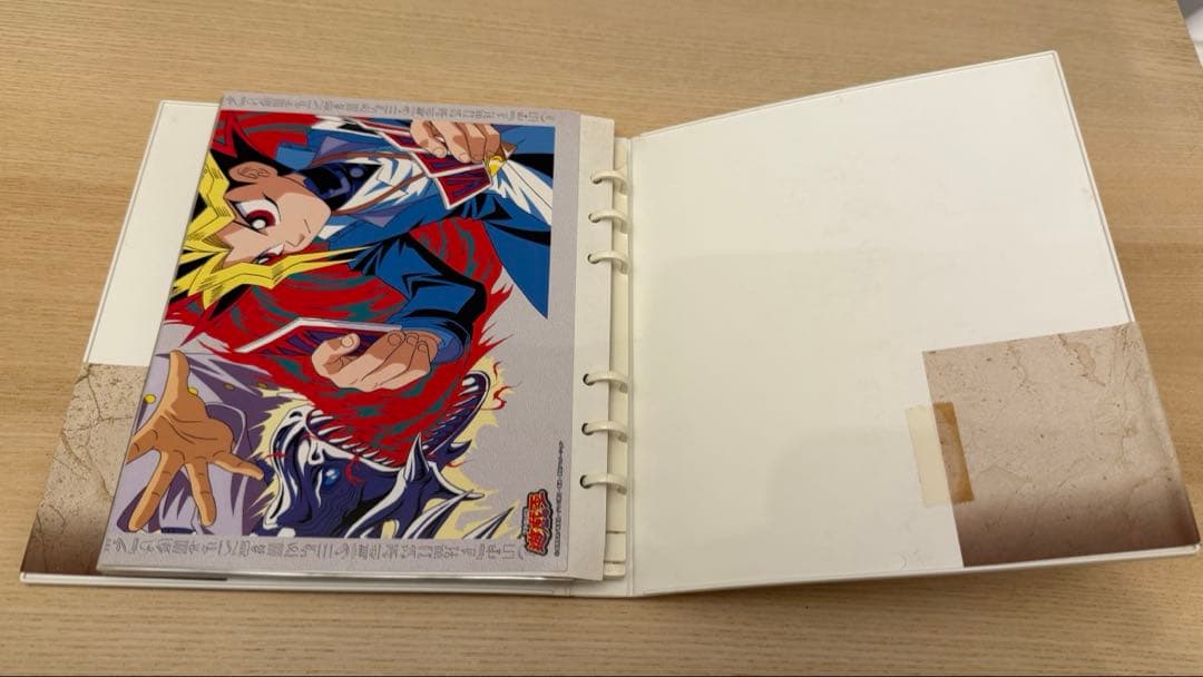 【希少】遊戯王コレクションアルバム (バインダー)＋カード50枚 天田印刷