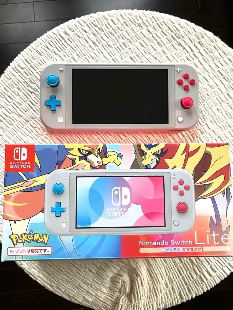 Nintendo switch Lite 本体ザシアン・ザマゼンタ ポケモン