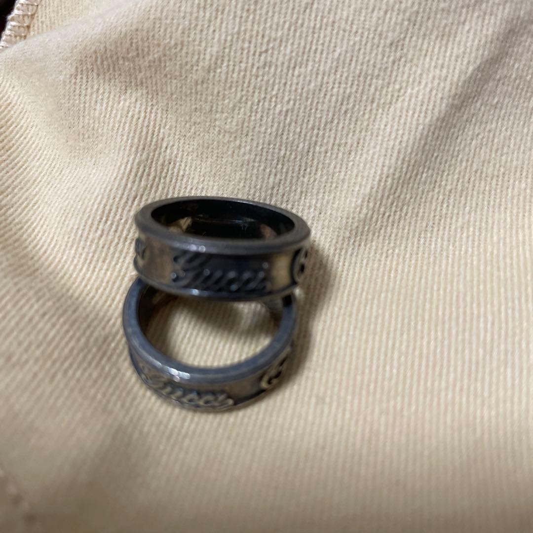 GUCCIブロンズパラジウムペアリング規制品 - メルカリ