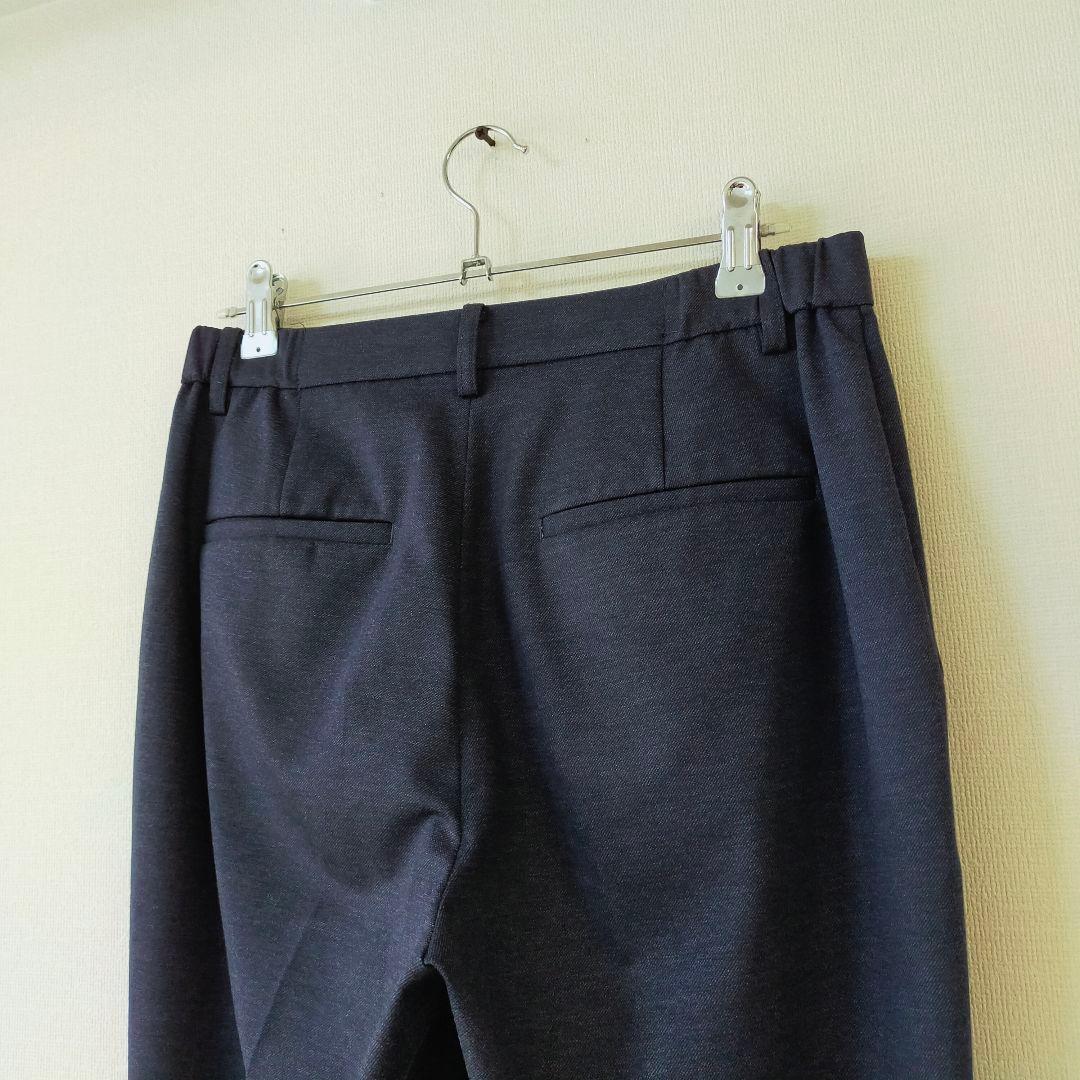 美品　A day in the life　40　洗えるノーカラーパンツスーツ