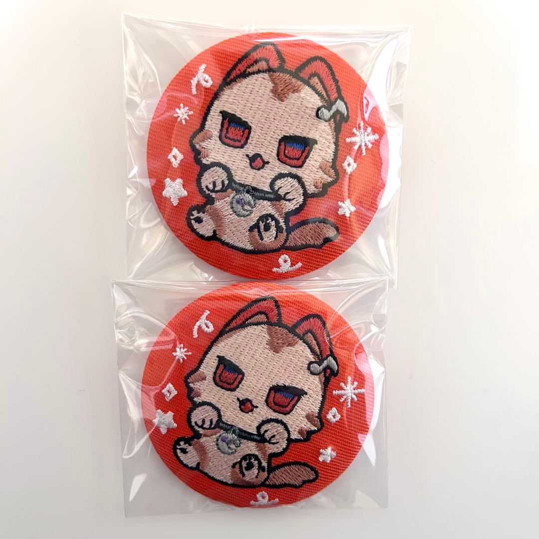 にじさんじ VOLTACTION セラフ あかいこ IMPACT 刺繍缶バッチ - メルカリ