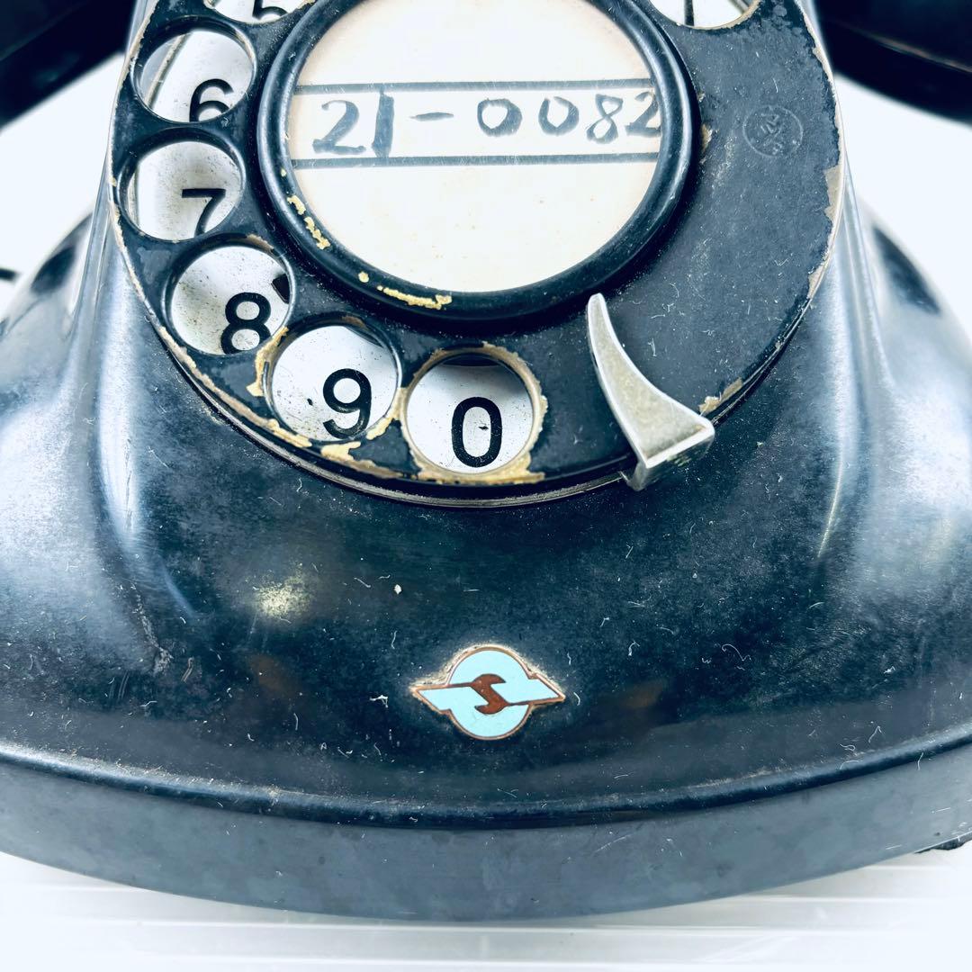 昭和レトロ】黒電話 4号A電話機 4号機 日本電信電話公社(2