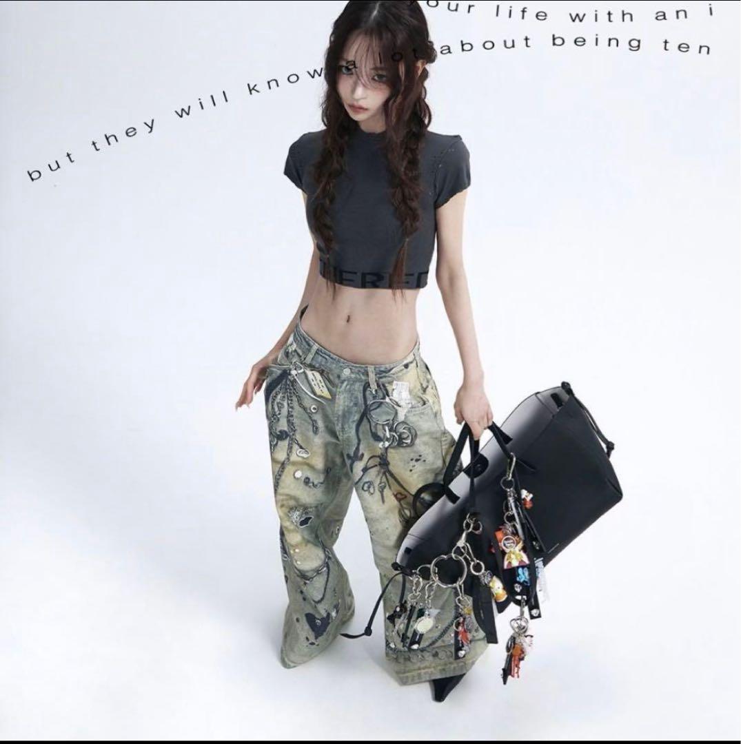 theredthread S print denim 1toys デニム theredthread S print denim 1 toys - メルカリ