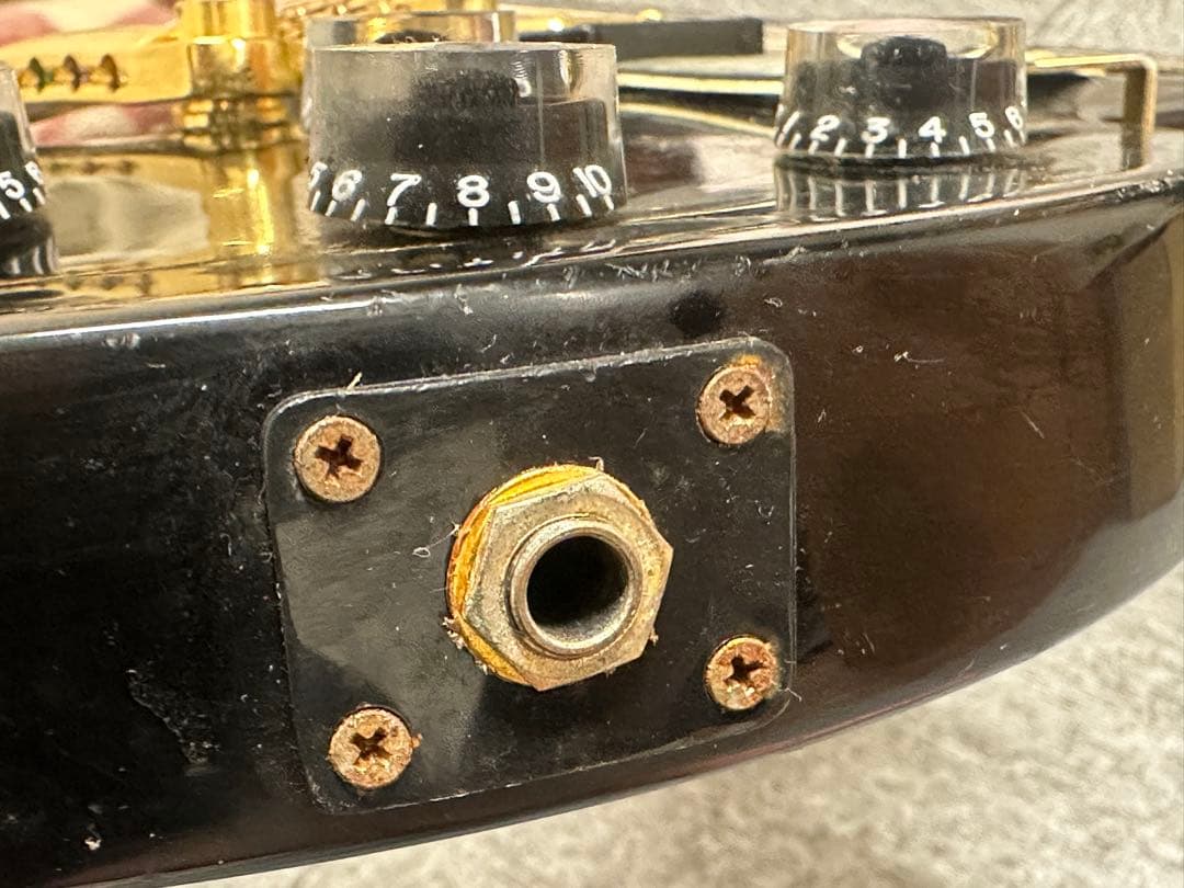 Epiphone レスポール エレキギター ブラック/ゴールド