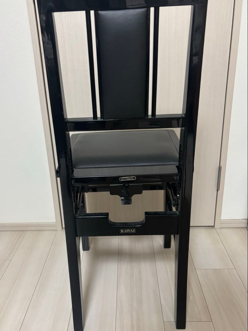 KAWAI カワイ トムソン椅子 ピアノ椅子 背もたれ椅子 状態良好 - メルカリ