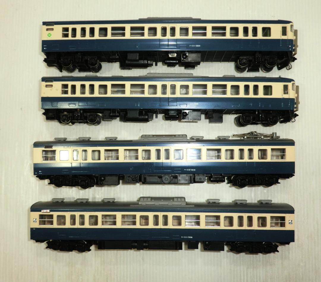 HOゲージ TOMIX 111系・115系 横須賀色 4両セット