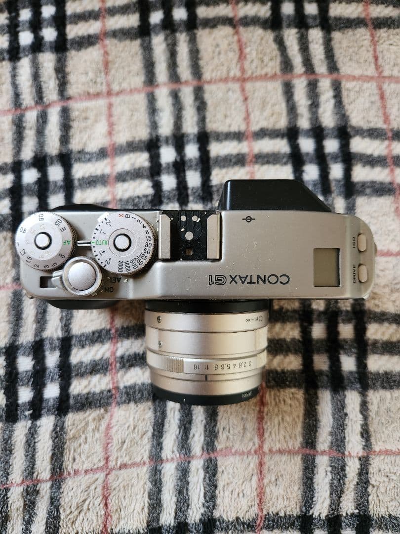 CONTAX G1 シルバー Carl Zeiss 46mm f/2.8/90