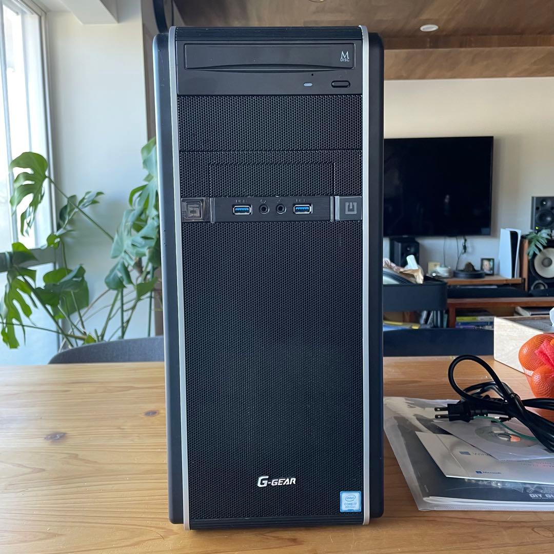 ゲーミングPC G-GEAR GA7J-D180/T パソコン - メルカリ