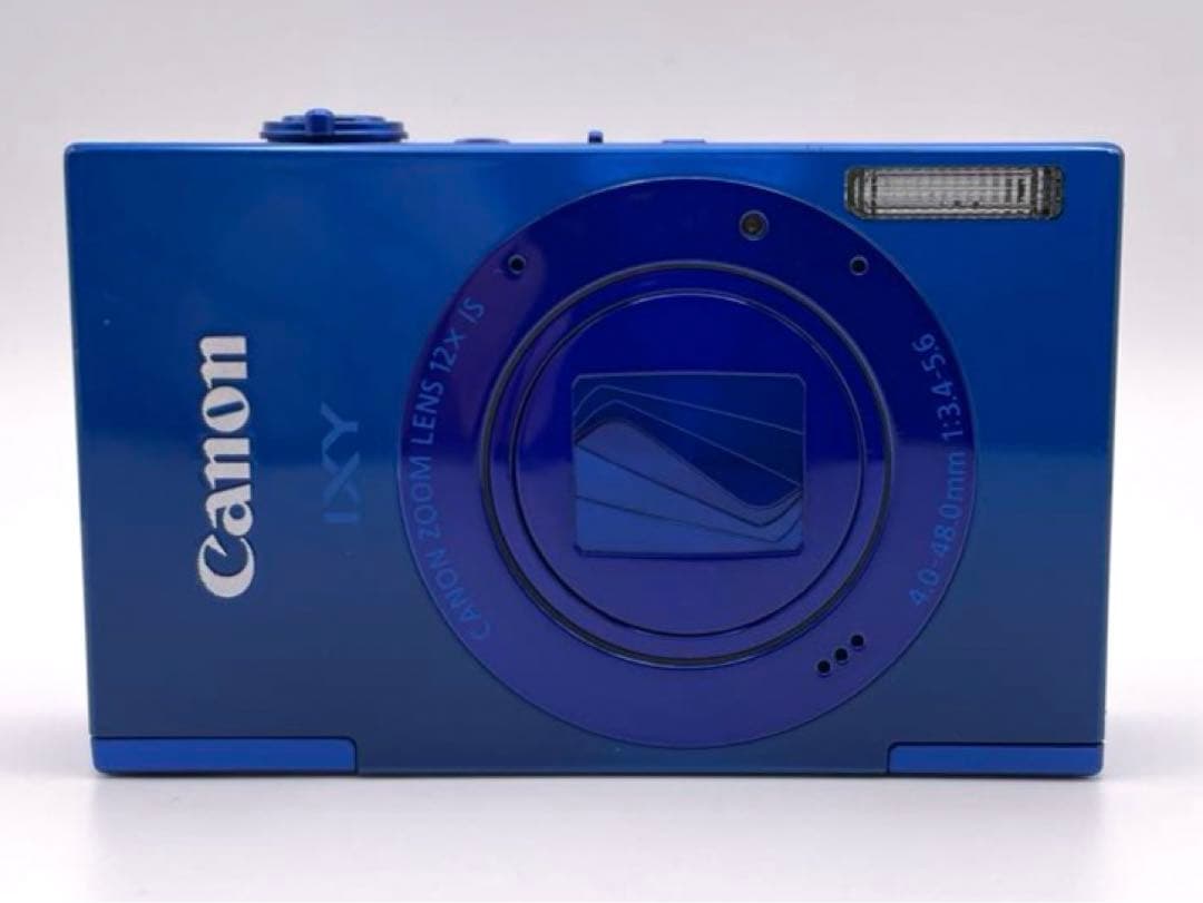 美品】キャノン Canon IXY3 ブルーカラー オールドコンデジ