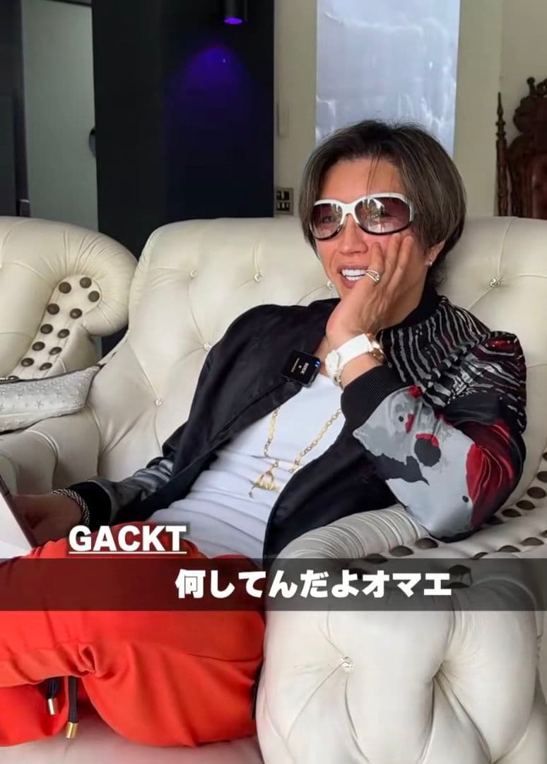 GACKT着用 EMPORIO ARMANI 指紋柄ボンバージャケット 52 - メルカリ