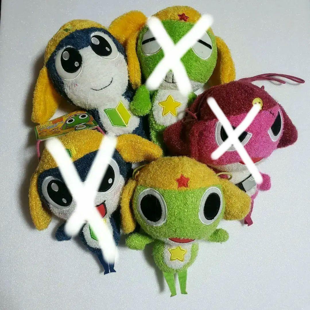 ケロロ軍曹 タママ ギロロ クルル ドロロ ぬいぐるみ パペット - メルカリ