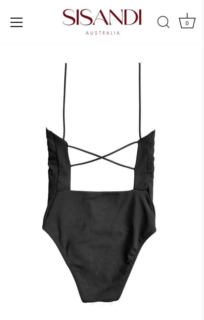 《新品タグ、ポーチ付き》SISANDI MIES CLASSIC size1