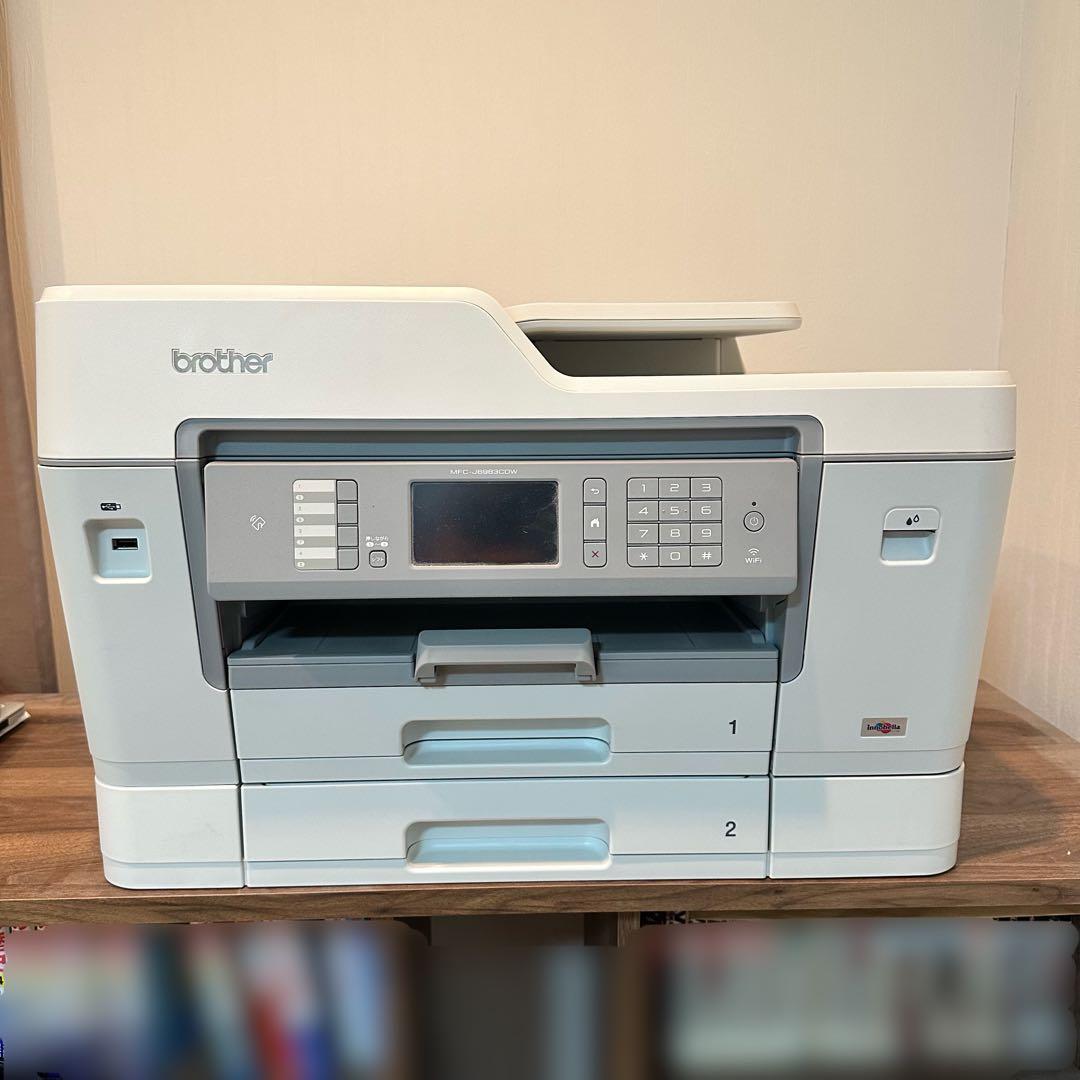 【美品】brother 複合機 MFC-J6983CDW ブラザー工業 Brother MFC-J6983CDW プリビオ A3インクジェット複合機