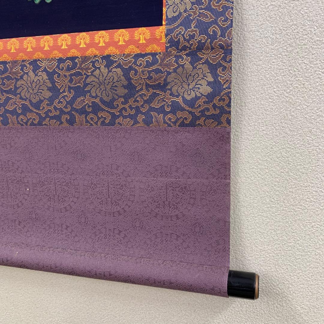 美品 掛け軸 善光寺一光三尊如来御影 仏教美術 仏画