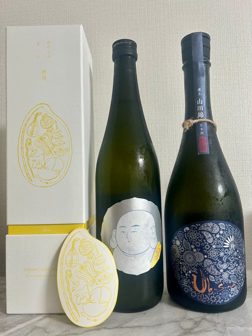 産土 山田錦 六農醸 白糸 酒の七福神 布袋尊 産土 2本セット - メルカリ