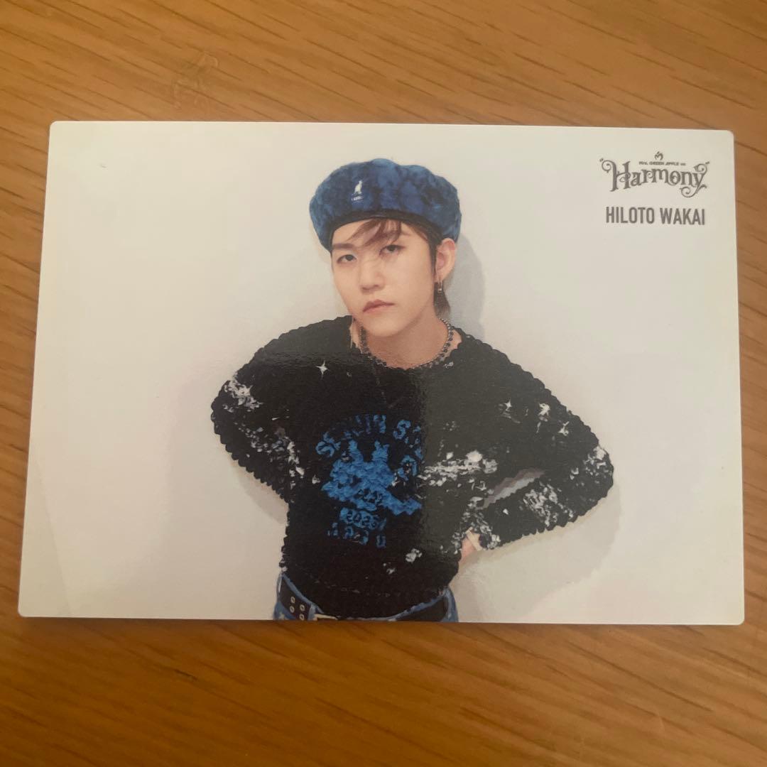 Mrs. GREEN APPLE フォトカード 若井滉斗 12番 - メルカリ