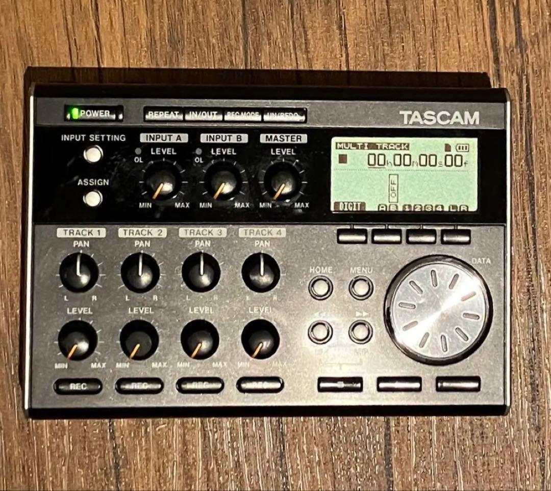 [美品]Tascam dp-004 4トラックMTR レコーダー DP-004 | 4トラック SD/SDHC MTR | TASCAM (日本)