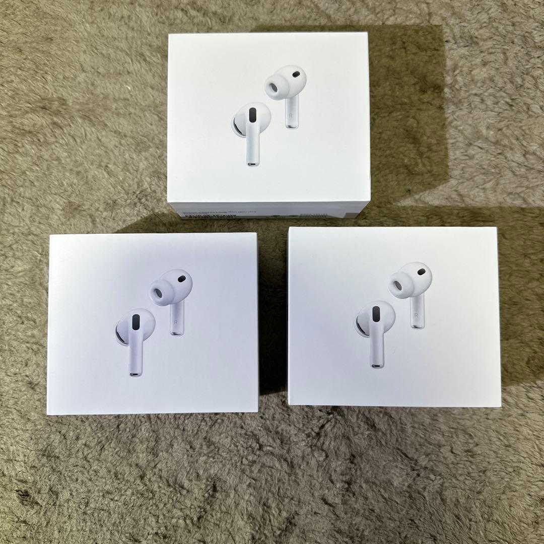 新品未使用　Airpods pro 3 3個 Apple アップル 純正 AirPods Pro 3 第3世代 USB-C エアポッズプロ3
