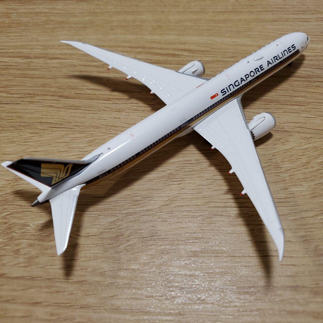 飛行機模型 シンガポール航空 B787-10 1000th 787 - メルカリ