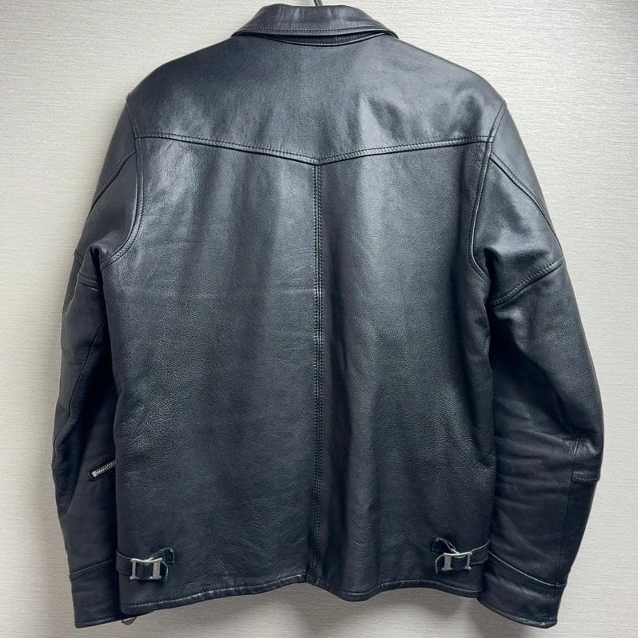 NEIGHBORHOOD シングル ライダースジャケット M ゴートレザー - メルカリ