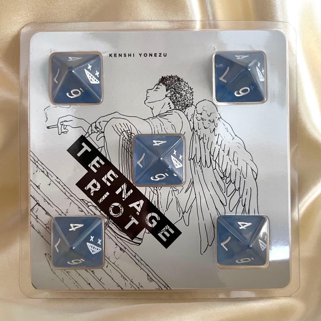 希少✨ 米津玄師　初回限定 特典　スマホリング　ラバーバンド　サイコロ　缶バッジ