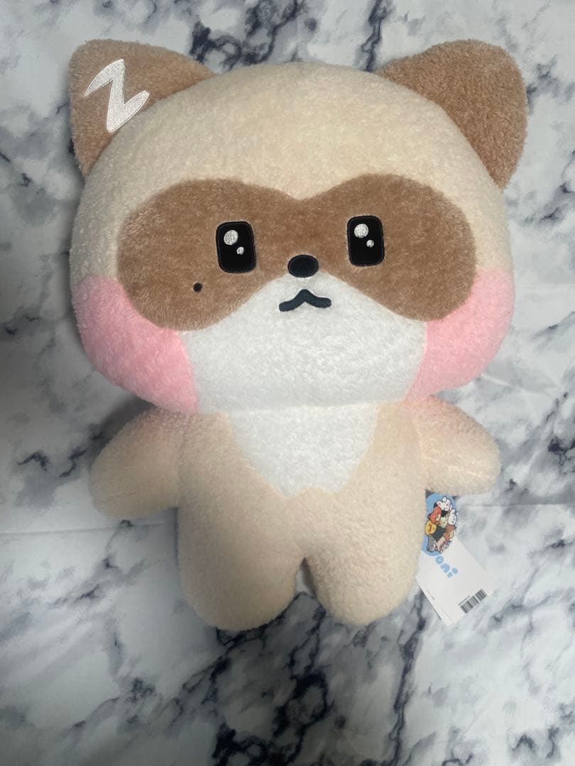 【希少！】zeroni フラットぬいぐるみ　ジャンハオ　zb1 ハニ二トレカ付き