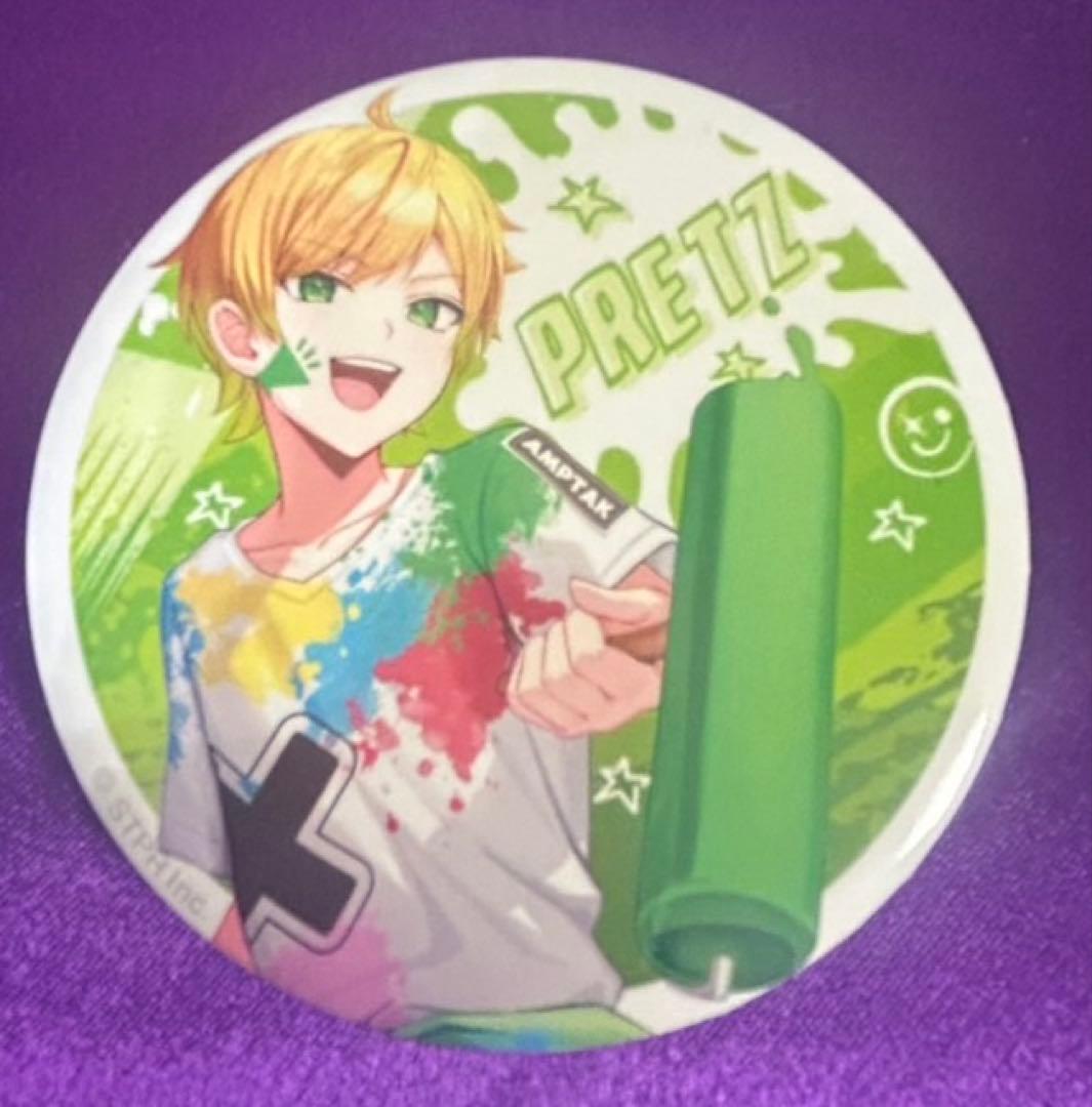 AMPTAK ランダムBIG缶バ ぷりっつさん 等身 - メルカリ