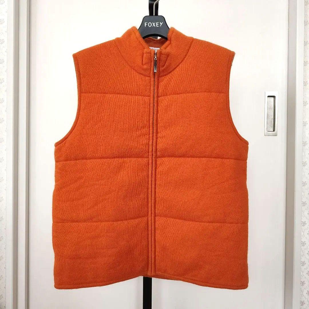 FOXEY】カシミヤ ジップ ベスト トップス 40 M相当 フォクシー - メルカリ