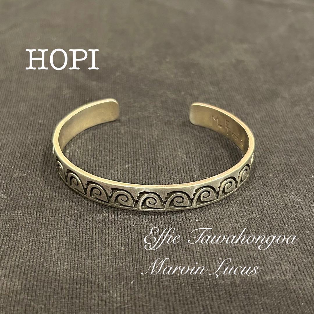 HOPI/ホピ族 Effie Tawahongva作 オーバーレイ バングル - メルカリ
