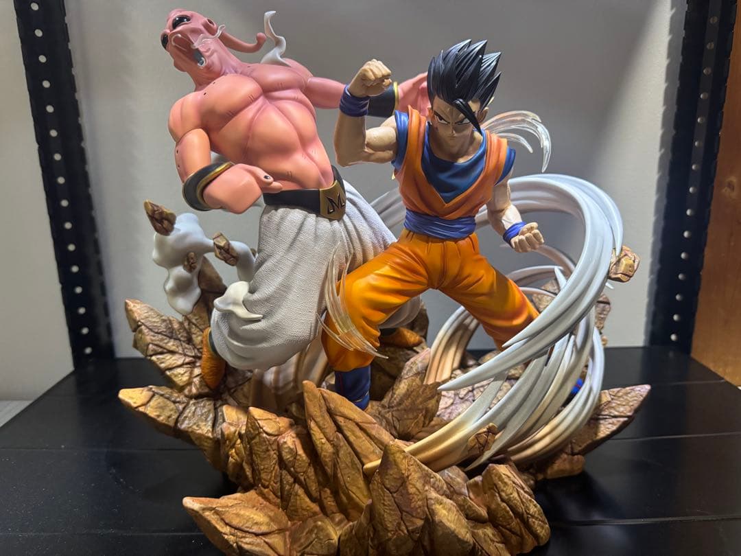 templeスタジオ　ドラゴンボールフィギュア　悟飯VSブウ　ガレージキット ドラゴンボール 孫悟飯 フィギュア ガレージキット 1/6スケールの通販