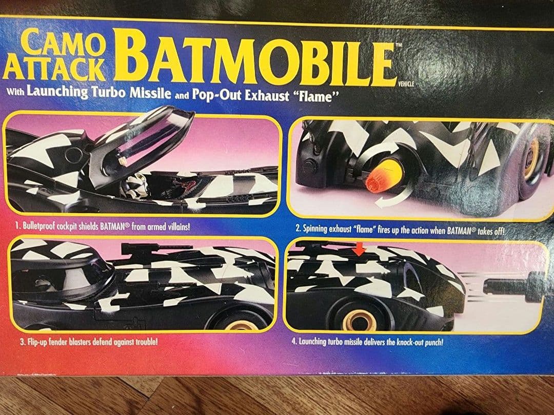 ケナー　カモアタック　バットモービル 　バットマンリターンズ　国内未発売　未使用