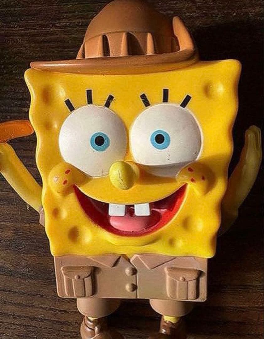 スポンジボブ バーガーキングミールトイ7個 (バラ売り不可)