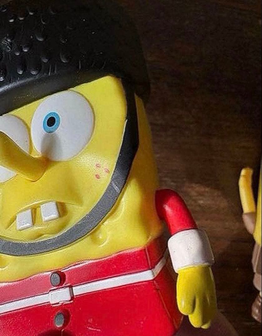 スポンジボブ バーガーキングミールトイ7個 (バラ売り不可)