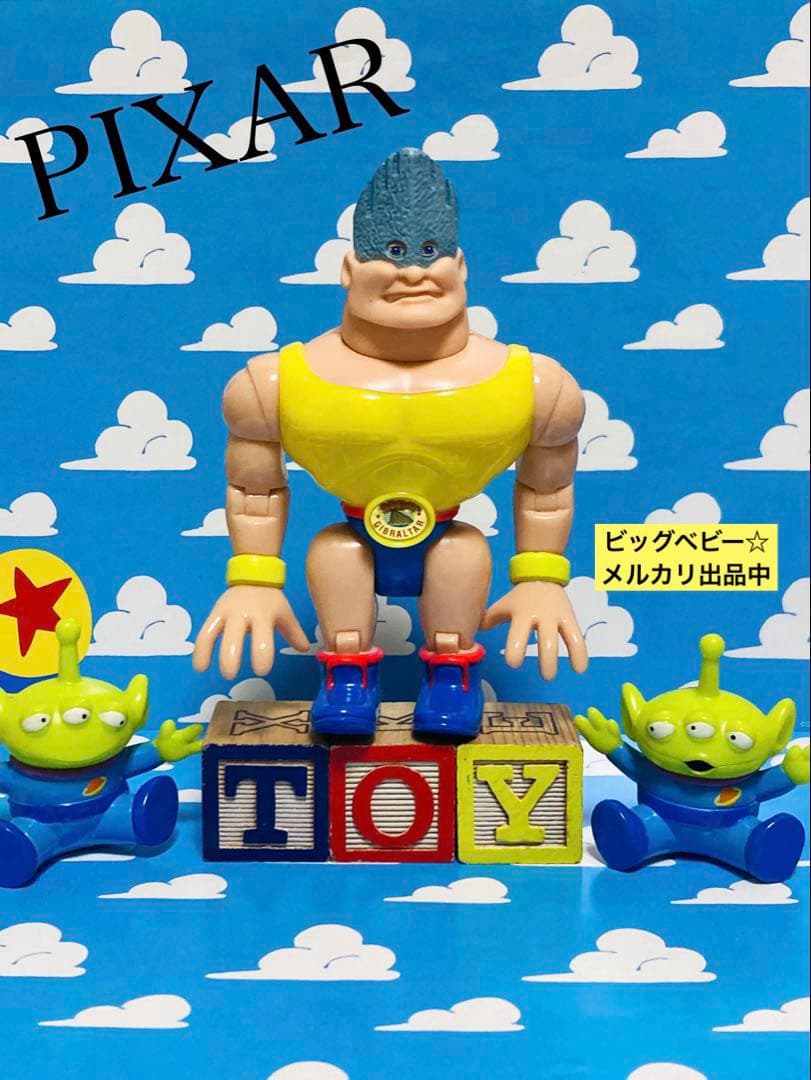 トイストーリー ロッキー フィギュア ロッキー・ザ・レスラー 希少