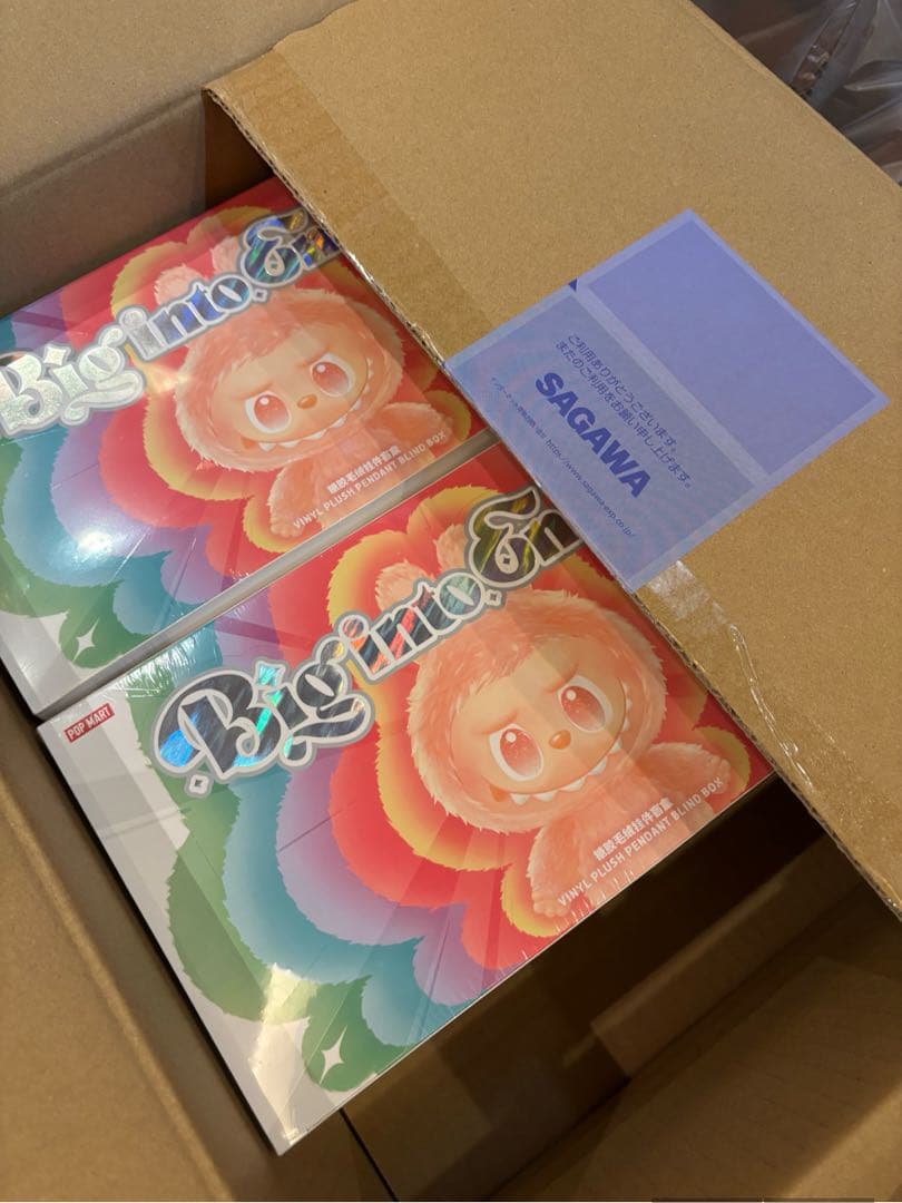 【シュリンク付】Labubu Big into Energy 1箱100%正規品