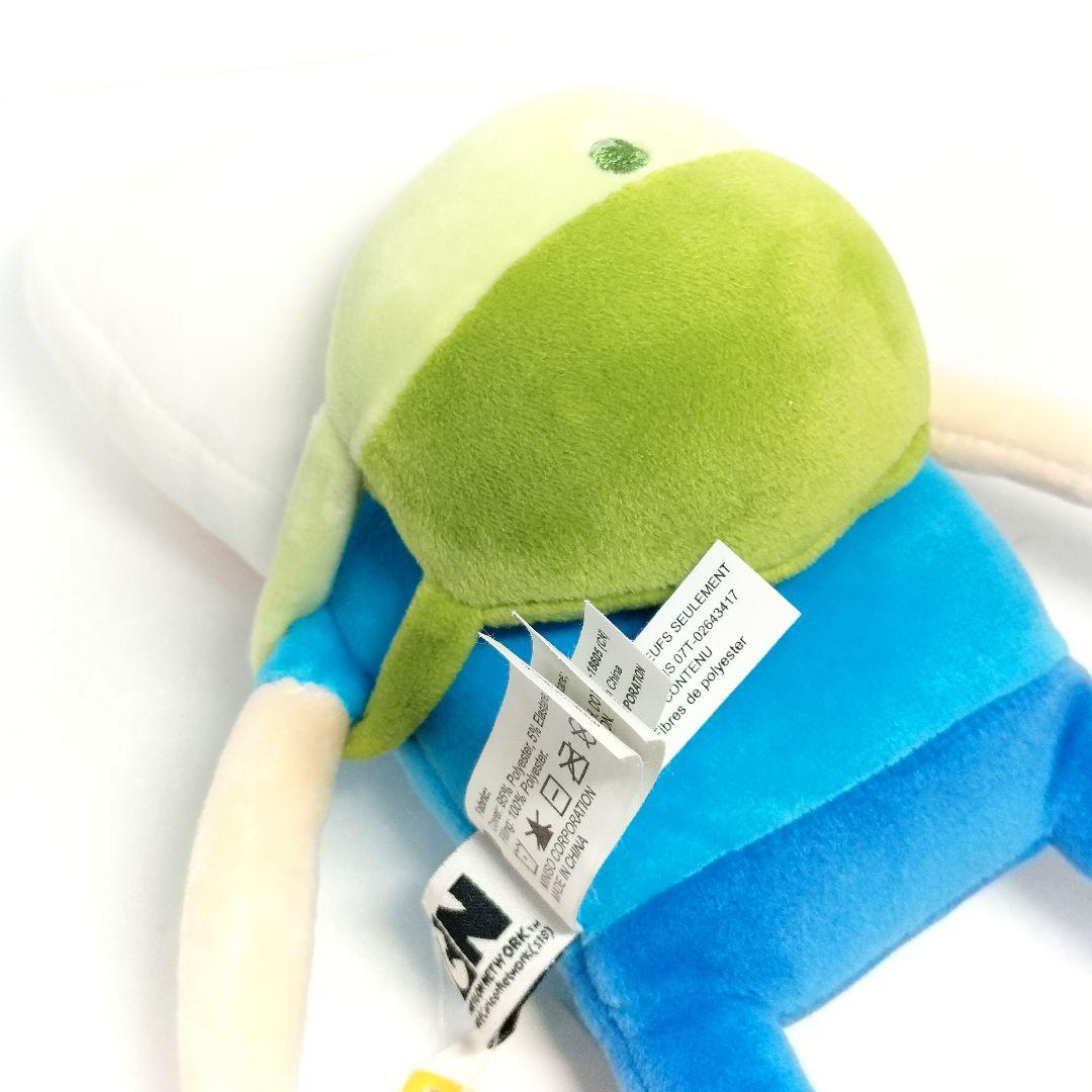 アドベンチャータイム フィン ぬいぐるみ タグ付き 全長約30cm - メルカリ