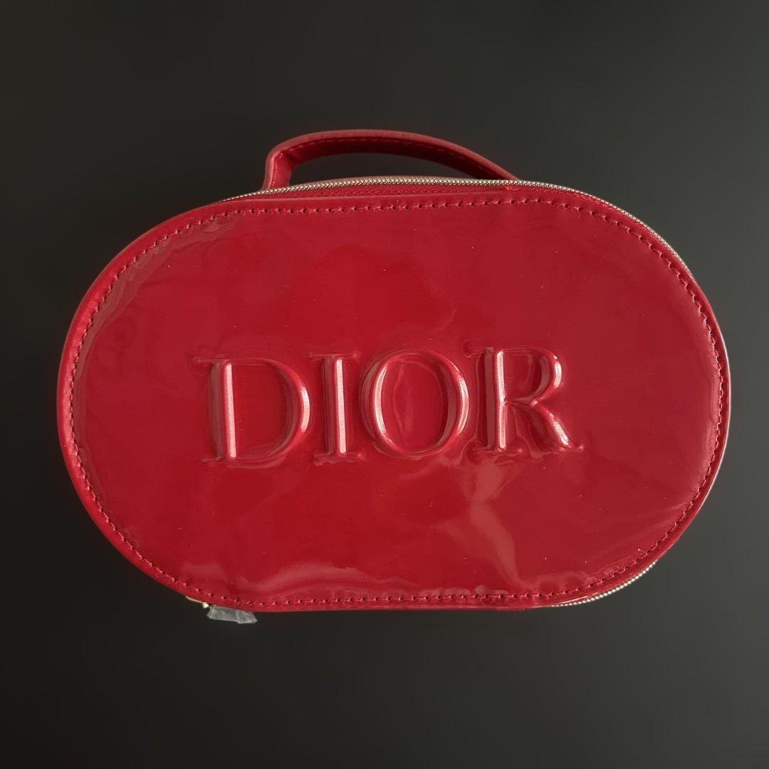 新品未使用】非売品 Diorディオール ノベルティ レッド ポーチ